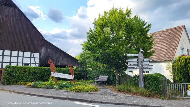 Wanderausgangspunkt Oberschledorn