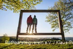 Landschaftsrahmen auf dem Kornberg am Rothaarsteig